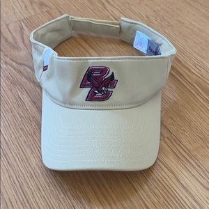 khaki boston college visor